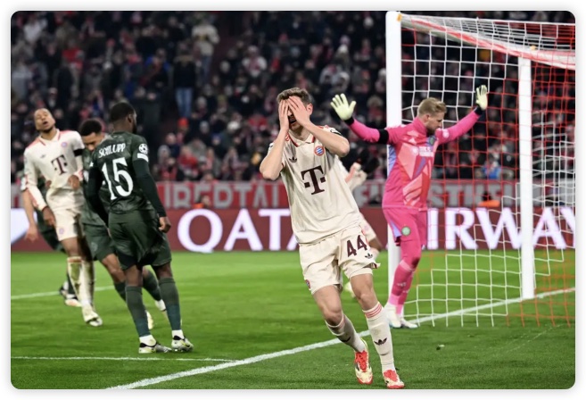 阿方索-戴维斯补时绝杀 拜仁总分3-2险胜晋级